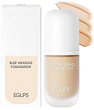 Духи, Парфюмерия, косметика Тональная основа - Eglips Blur Wearing Foundation SPF 30 