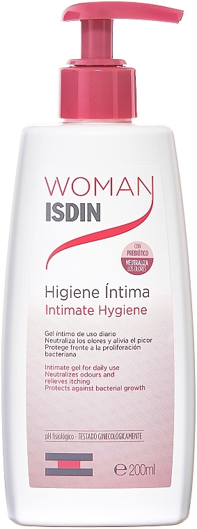 Гель для інтимної гігієни - Isdin Woman Intimate Hygiene — фото N1