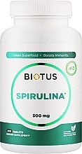 Парфумерія, косметика Дієтична добавка "Спіруліна ", 500 мг - Biotus Spirulina 