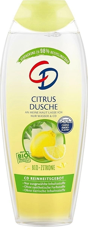 Гель для душу "Цитрус" - CD Citrus Organic Lemon Shower Gel — фото N1