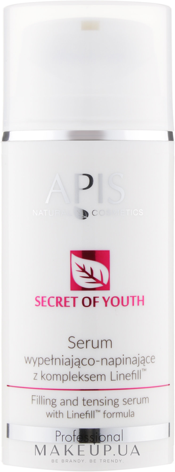 Сыворотка для заполнения морщин и укрепления кожи лица - APIS Professional Secret Of Youth Filling And Tensing Serum — фото 100ml