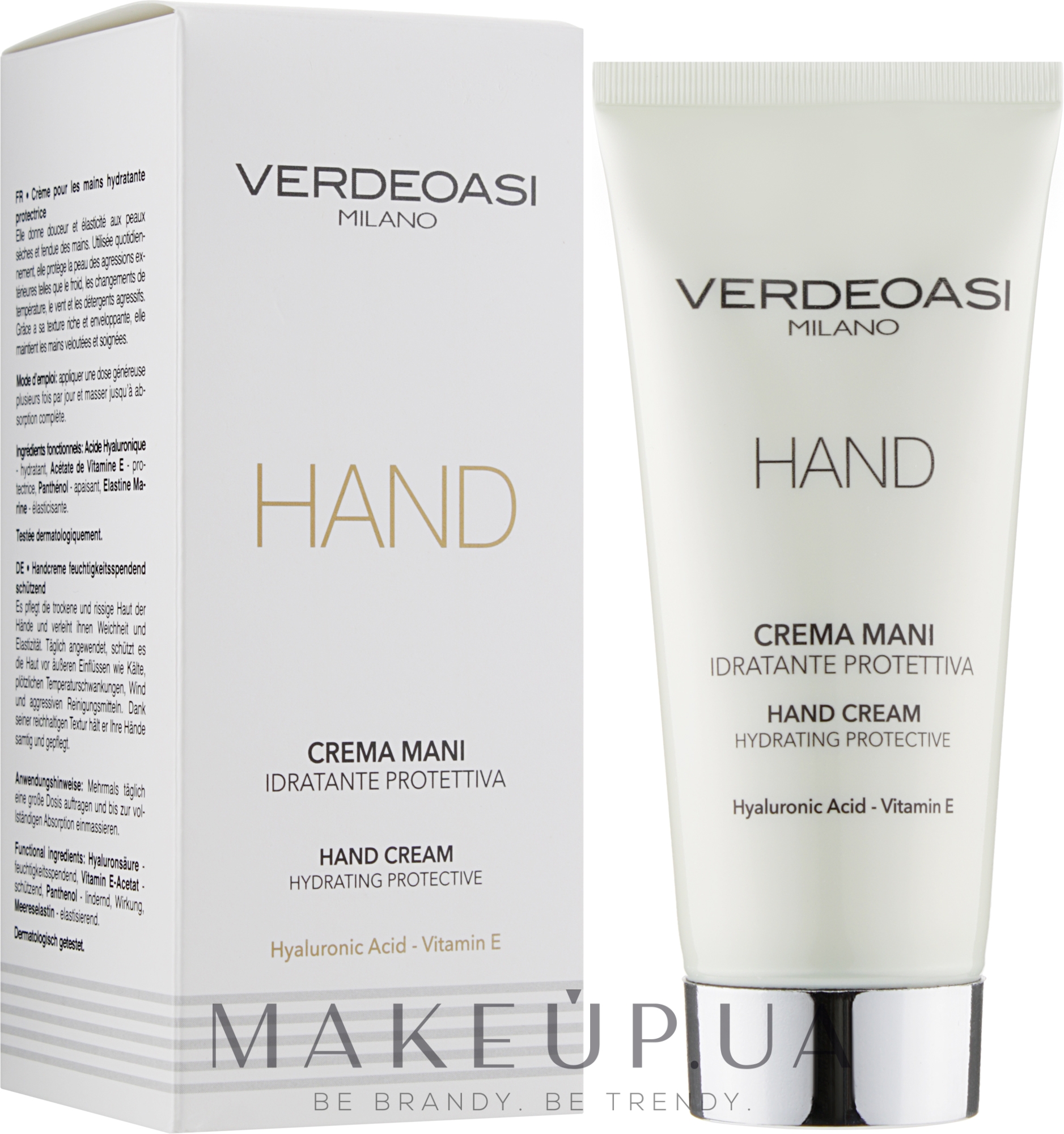Зволожувальний захисний крем для рук - Verdeoasi Hand Cream Hydrating Protective — фото 100ml