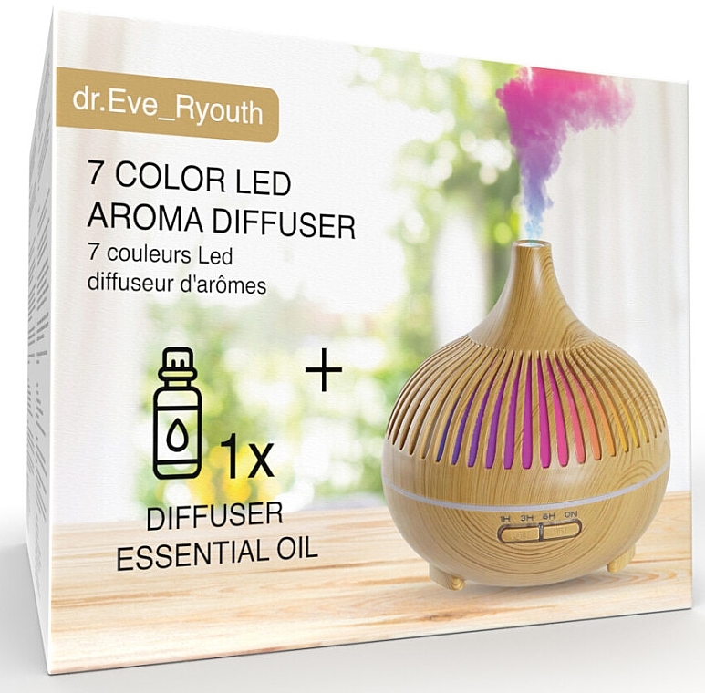 Аромадиффузор - Dr. Eve_Ryouth 7 Color LED Aroma Diffuser — фото N1