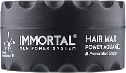 Духи, Парфюмерия, косметика Воск для волос "Power Aqua Gel" - Immortal Infuse Hair Wax 