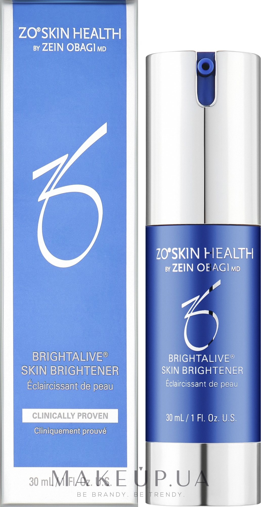 Крем освітлювальний для обличчя - Zein Obagi Zo Skin Health Brightalive Skin Brightener — фото 30ml