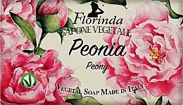 Мыло натуральное "Пион" - Florinda Peony Natural Soap — фото N3