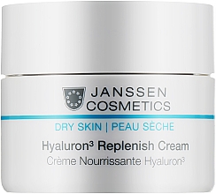 Парфумерія, косметика Живильний крем з гіалуроном - Janssen Cosmetics Replenish Cream