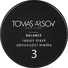 Духи, Парфюмерия, косметика Восстанавливающая маска для волос - Tomas Arsov Balance Repair Mask