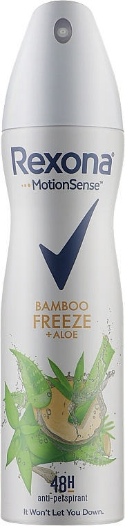 Антиперспирант-аэрозоль - Rexona Motion Sense Bamboo Freeze + Aloe Antipespirant — фото N1