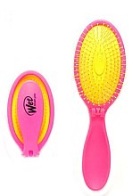 Духи, Парфюмерия, косметика Компактная расческа - Wet Brush Neon Pop Fold Slammin Sagria