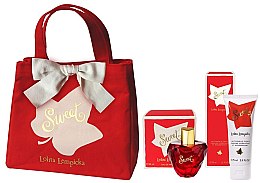 Духи, Парфюмерия, косметика Lolita Lempicka Sweet - Набор (edp/50 + b/lot/75ml + bag)