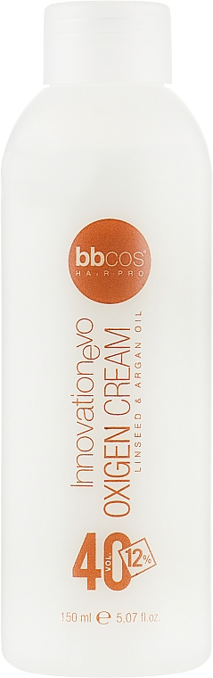 Окислитель кремообразный 12% - BBcos InnovationEvo Oxigen Cream 40 Vol — фото N1