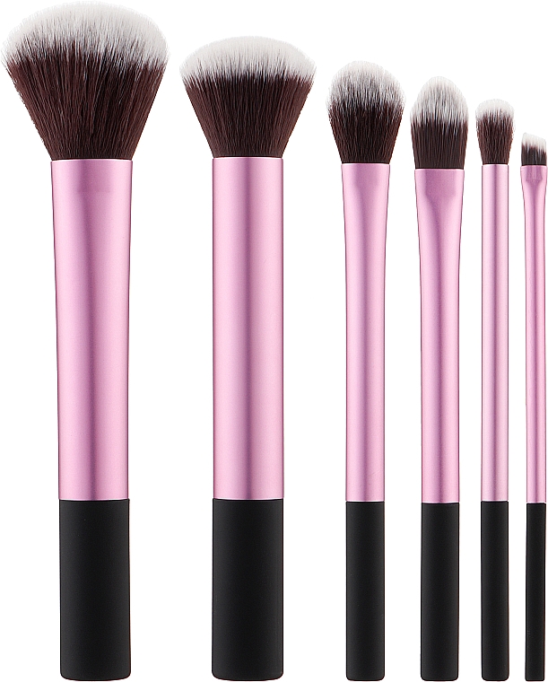 Набір пензлів для макіяжу, 6 шт. - Tools For Beauty Set Of 6 Make-Up Brushes — фото N1