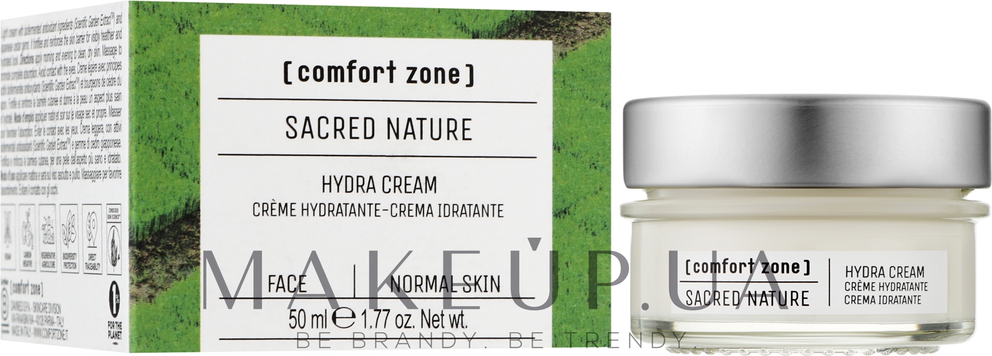 Крем для обличчя - Comfort Zone Sacred Nature Hydra Cream — фото 50ml