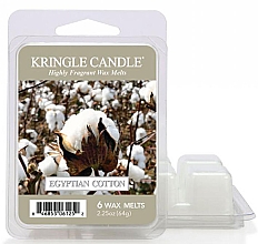 Духи, Парфюмерия, косметика Ароматический воск - Kringle Candle Egyptian Cotton Wax Melt