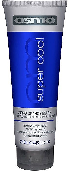 Маска, нейтрализующая медные и красные оттенки волос - Osmo Super Cool Zero Orange Mask — фото N1