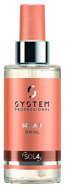 Солнечное масло для волос - System Professional Solar Sun Oil SOL4 — фото N1