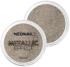Пудра для дизайна ногтей - NeoNail Professional Powder Metallic Effect — фото N2