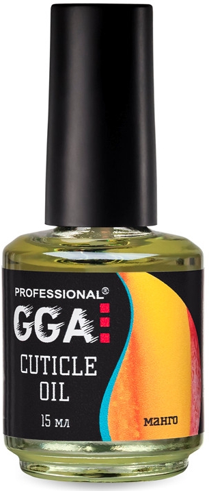 Олія для кутикули "Манго" - GGA Professional Cuticle Oil — фото N2