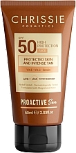 Духи, Парфюмерия, косметика Солнцезащитный крем для лица - Chrissie SPF50 High Protection