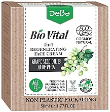 Парфумерія, косметика Відновлювальний крем для обличчя 4в1 - DeBa Bio Vital Regenerating Face Cream 4in1