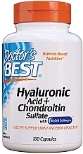 Гиалуроновая кислота с Хондроитин сульфатом и коллагеном - Doctor's Best Hyaluronic Acid with Chondroitin Sulfate Capsules — фото N3