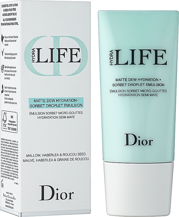 Эмульсия для лица - Dior Hydra Life Sorbet Emulsion  — фото N1