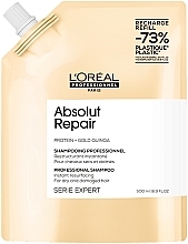 Професійний шампунь для сухого та пошкодженого волосся - L'Oreal Professionnel Serie Expert Absolut Repair Gold Quinoa + Protein Shampoo (рефіл) — фото N1