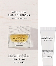 Восстанавливающий крем для лица с микрогелем - Elizabeth Arden White Tea Skin Solutions Replenishing Micro-Gel Cream (пробник) — фото N2