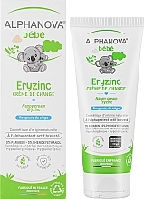 Крем под подгузник от раздражений - Alphanova Baby Natural Eryzinc Nappy Rash Cream — фото N2