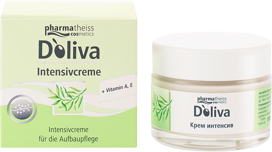 Крем для обличчя "Інтенсив" - D'oliva Pharmatheiss (Olivenöl) Cosmetics Exclusive — фото N4