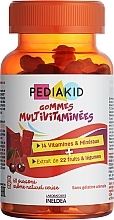 Жевательные мишки "Мультивитамины. Вишня" - Pediakid Gommes Multivitaminees — фото N1