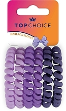 Резинка для волосся, 20032, 6 шт. - Top Choice Hair Accessories — фото N1