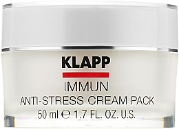 Крем-маска для лица "Анти-стресс" - Klapp Immun Anti-Stress Cream Pack — фото N1