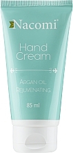 Парфумерія, косметика Омолоджувальний крем для рук - Nacomi Natural Argan Hand Cream
