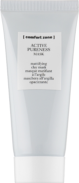 Очищающая маска для жирной и комбинированной кожи лица - Comfort Zone Active Pureness Mask — фото N1