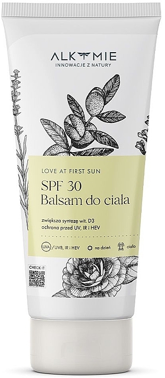 Лосьон для тела - Alkmie Love At First Sun Body Lotion SPF30 — фото N1