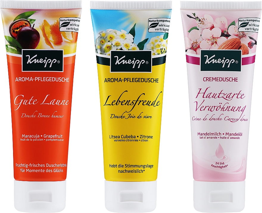 Набір - Kneipp Body Wash (sh/gel/3х75ml) — фото N2