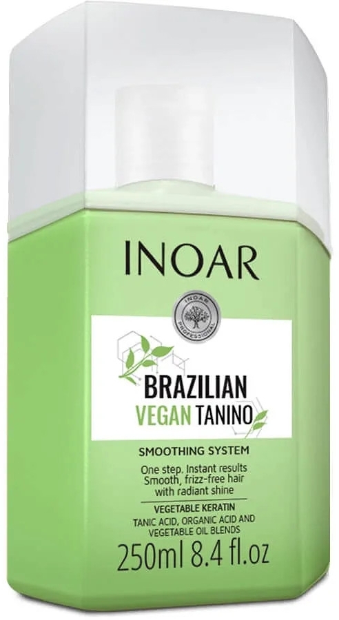 Средство для разглаживания волос - Inoar Brazilian Vegan Tanino Smoothing System — фото 250ml