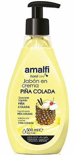 Крем-мыло для рук "Pina Colada" - Amalfi Cream Soap Hand — фото N1