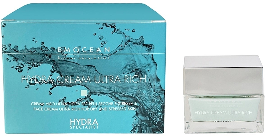 Ультранасыщенный увлажняющий крем для лица - Emocean Hydra Specialist Hydra Cream Ultra Rich — фото N1