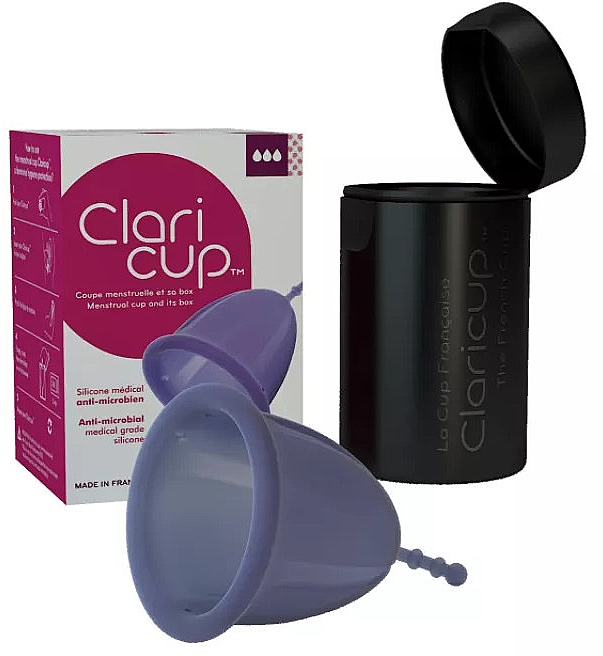 Менструальная чаша, размер 3 XL - Claripharm Claricup Menstrual Cup — фото N1