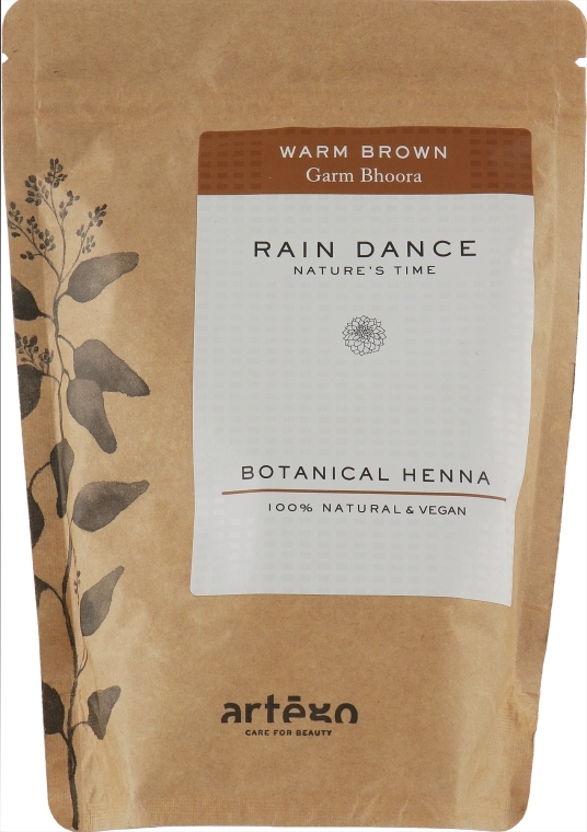 Травяная краска для волос "Хна" - Artego Rain Dance Botanical Henna