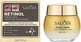 Крем вокруг глаз с ретинолом - Sadoer Retinol Firming Smoothes Eyes Cream — фото N2