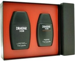 Духи, Парфюмерия, косметика Guy Laroche Drakkar Noir - Набор (edt 100ml + a/sh balm 100ml)