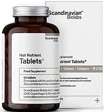 Питательные таблетки для волос - Scandinavian Biolabs Hair Nutrient Tablets Food Supplement — фото N1