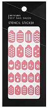 Духи, Парфюмерия, косметика Стикеры-шаблоны для маникюра - Missha Self Nail Salon Stencil Sticker 