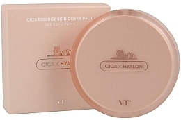 Тональний кушон з сяйним фінішем - VT Cosmetics Essence Skin Cover Pact SPF50 PA+++ — фото N2