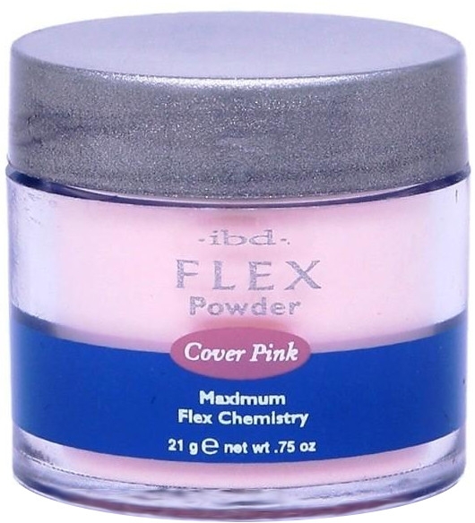 Акрилова пудра, камуфлювальна, рожева - IBD Flex Powder Cover Pink — фото N2