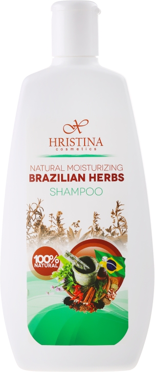 Шампунь увлажняющий "Бразильские травы" - Hristina Cosmetics Brazilian Herbs Shampoo